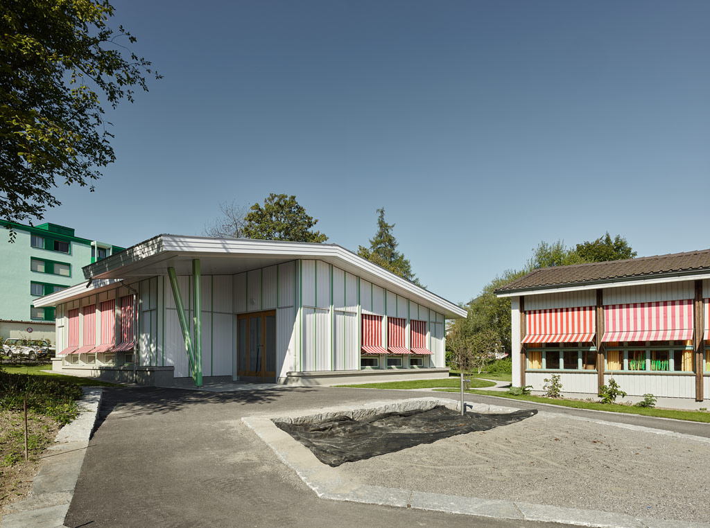 Neubau Kindergarten Wandermatte