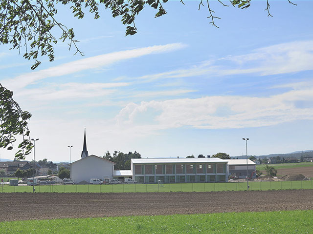 Aussenansicht des Neubaus MZH Kemmental