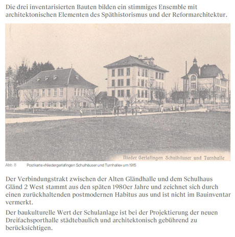 Erfolgreiche PQ Projektwettbewerb Neubau 3-fach Sporthalle Schulanlage Gländ, Gerlafingen, SO