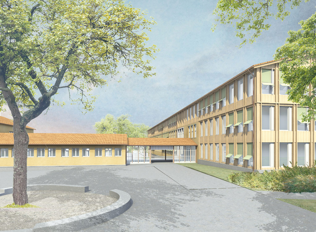Erweiterung und Sanierung                               Schulhaus Zentral Volketswil (2017)
