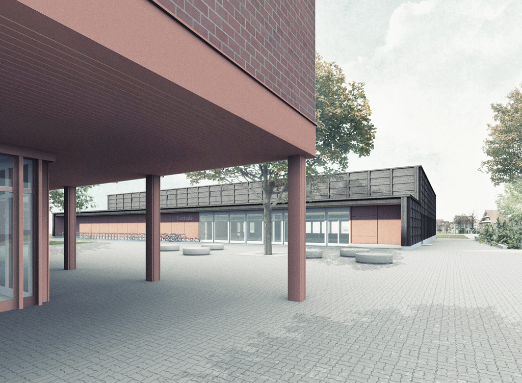 Neubau Dreifachsporthalle Schulanlage Sternmatt 2_Baar (2019)